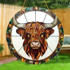 Highland Cow Coo Head Vibrant
