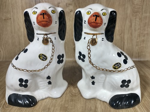 Pair vintage ceramic - pair, of