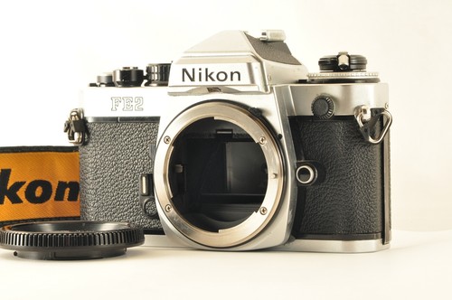 Nikon fe2 silver - nikon, slr