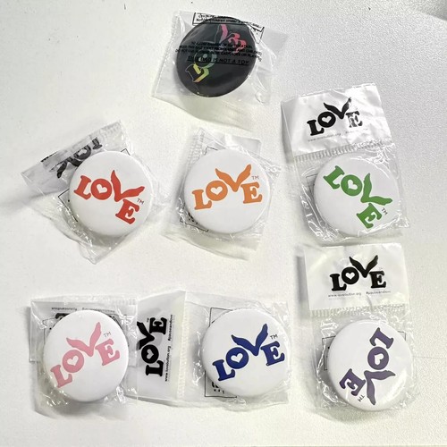 Coldplay love buttons pin - coldplay,