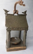 Ceramic spirit house glazed