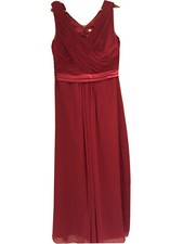  Jacques Vert Red Chiffon/