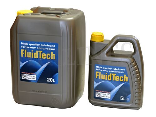 Fluidtech screw compressor - compressor, oil