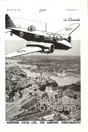 1943 airspeed oxford trainer - 1943,