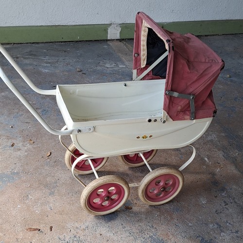 Vintage doll pram - vintage,