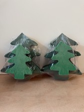IKEA Vinter 2021 Christmas Tree Decoration (Set of 2) Cardboard Storage Trees