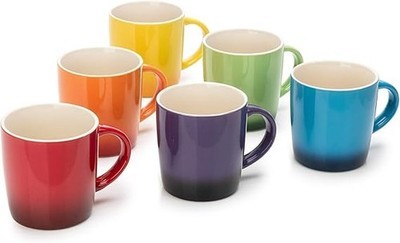 Stoneware mugs set - stoneware,