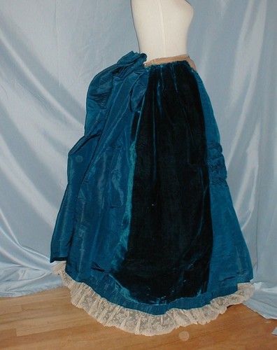 Bustle antique dress - bustle,