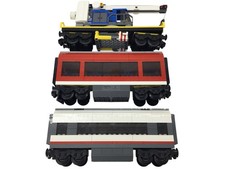 Lego City Train Compartment / Wagon / Passenger Car / Freight Car Christmas Gift MOC