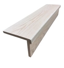 Solid oak staircase - solid, cladding