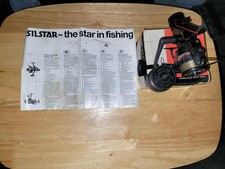 VINTAGE SILSTAR CX 41 FISHING REEL + SPARE SPOOL AND  ORIGINAL BOX, 
