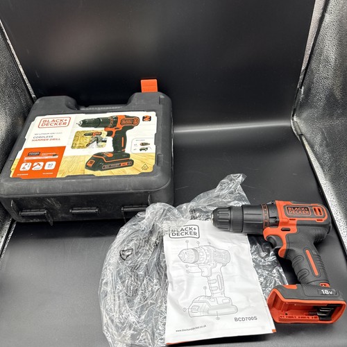 Black decker bcd700s1k - bcd700s1k-gb, 18v