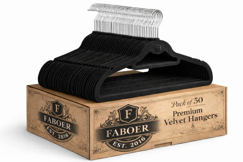 Non slip velvet hangers - x,