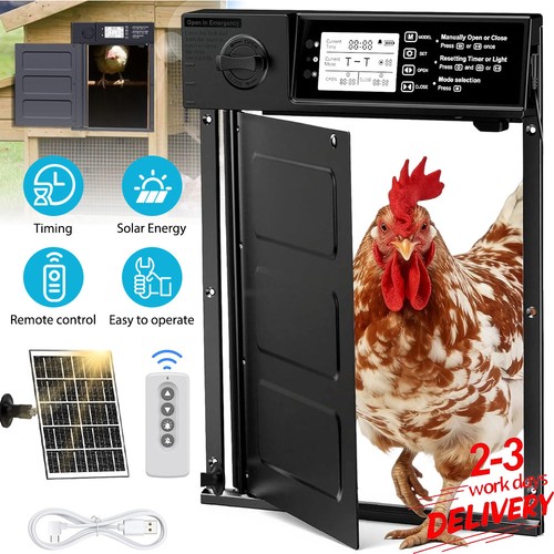 Intelligent chicken coop - intelligent, door