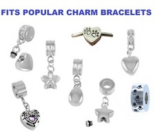 Cremation jewellery charm