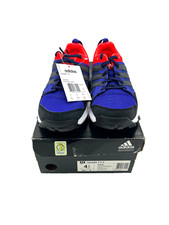 Adidas Kids Kanadia 7 TR K Running Sneakers Size 4 1/2 B26529  Black Blue Orange