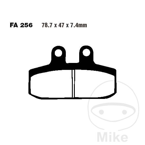 Ebc sintered brake - pads, hh