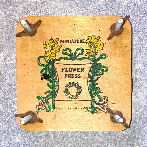 Miniature wooden flower - miniature,
