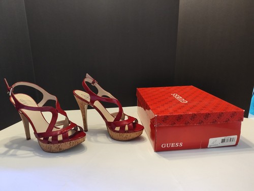 Guess aleena strappy cork - guess,