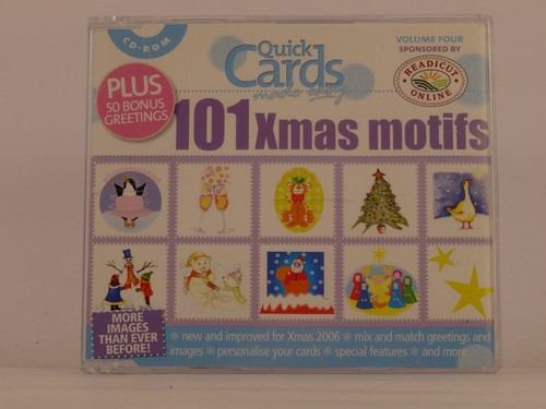 Quick cards 101 xmas - cards, motifs