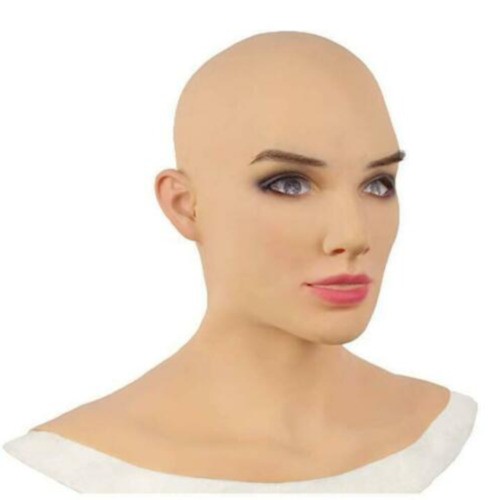 Realistic female woman face - female,