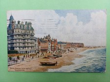 POST CARD SALMON AR QUINTON 2074 EASTBOURNE,  ROYAL PARADE FROM THE PIER