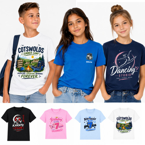 Kids personalised shirt - kids,