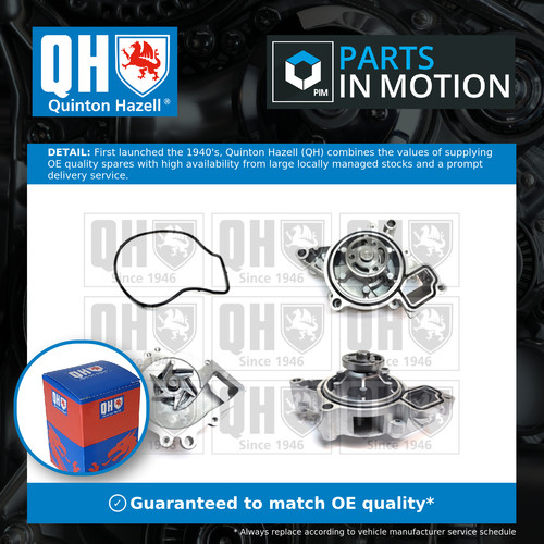 Water pump fits - pump, vauxhall