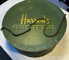 Vintage harrods hat box - vintage,