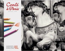 Conte a Paris Pastel Pencils - 48 Colour Set