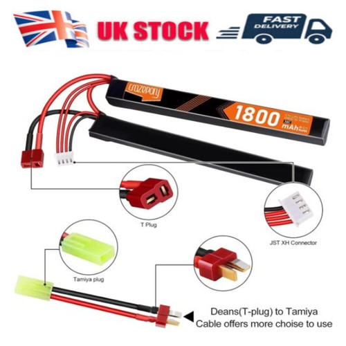 Airsoft battery 1v - airsoft, 11.1v