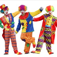 New Adult Clown Costume Stage