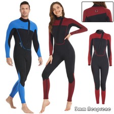 Men 3mm neoprene front zip - front,