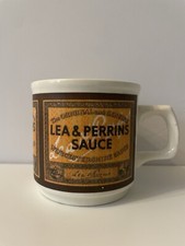 Vintage Lea & Perrins Worcestershire Sauce Advertising Collectable Mug Kitchen