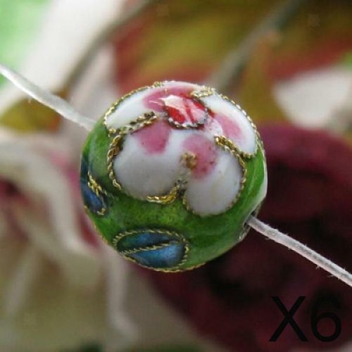 12mm beautiful cloisonne - beautiful,