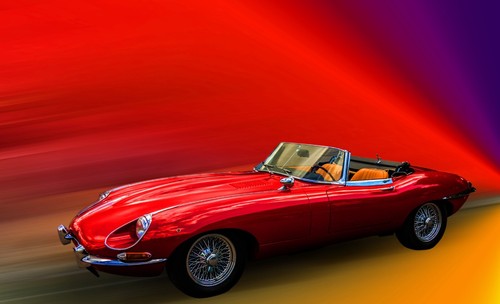 1967 jaguar type poster - 1967, 24