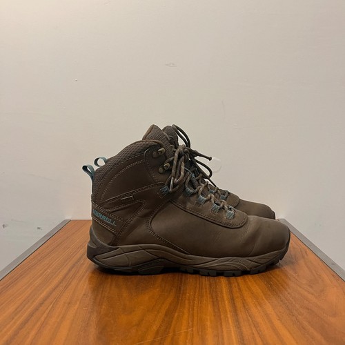 Merrell brown and blue leather