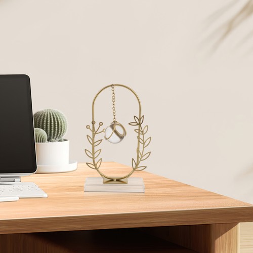 Modern crystal ball ornament - modern,