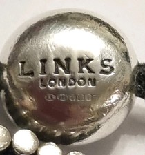Links of London Double Wrap Black Friendship Cord Bracelet