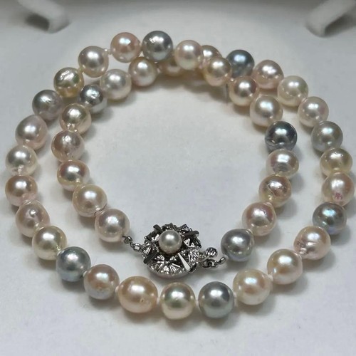 Strong luster akoya 6mm - 8.6mm, 45g