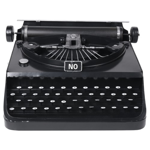 Retro typewriter - 1x(retro,