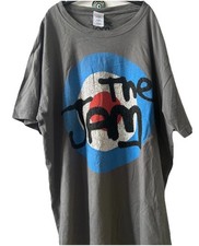 The Jam T Shirt Mod Punk Rock Band Logo Merch Tee Paul Weller Size Large 