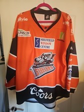 Sheffield Steelers Ice Hockey Jersey Size XL #17 Evan Mosey
