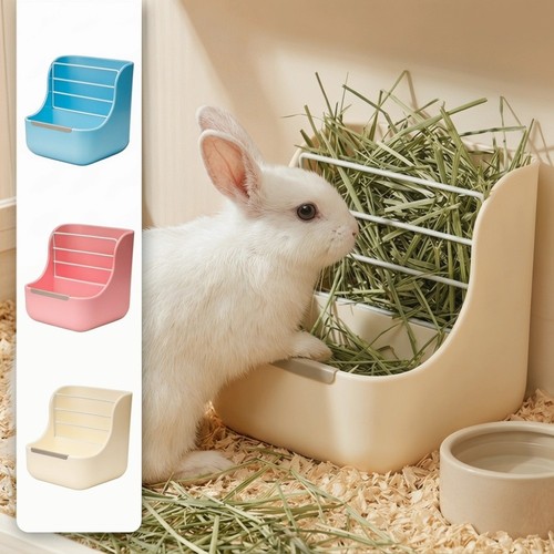 Pet rabbit hay feeder small - feeder,