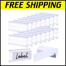 Metro Shelf Label Holders with