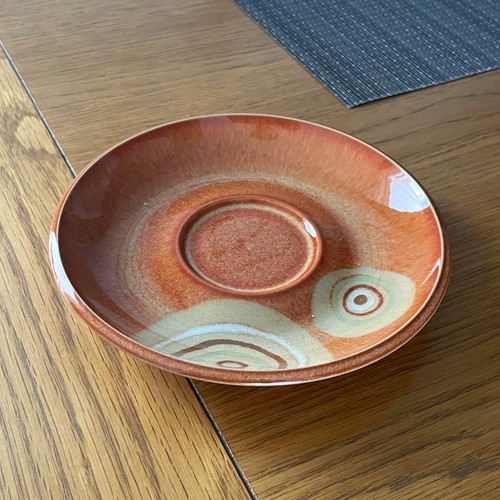 Denby fire chilli side plate - chilli,
