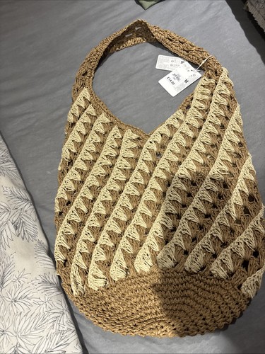 Primark rattan beige cream - &,