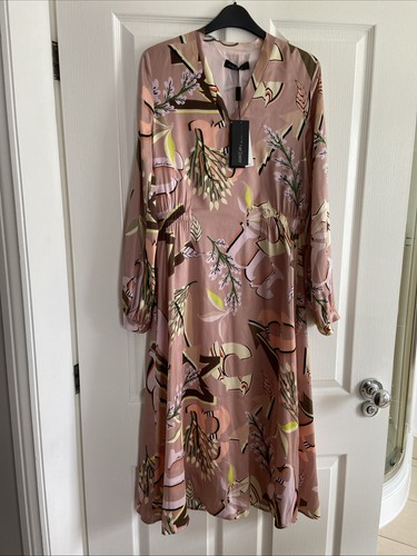 Marc cain silk dress - cain, 8