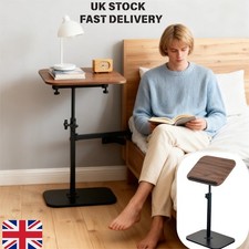 C-Shaped Adjustable Side Table
