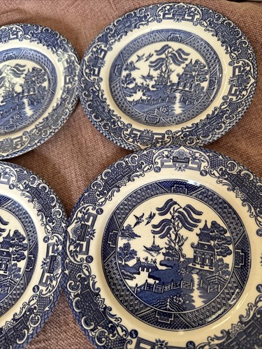 Ironstone vintage willow - vintage,